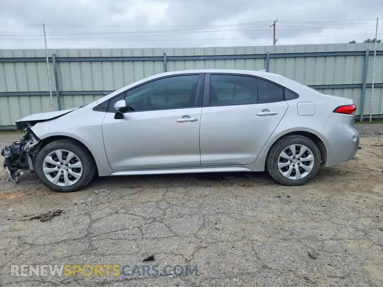 2 Photograph of a damaged car JTDBCMFEXP3024972 TOYOTA COROLLA 2023