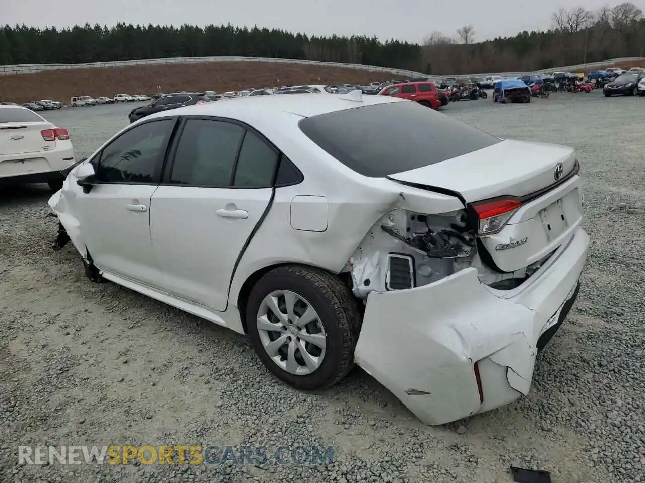 2 Photograph of a damaged car JTDBCMFEXP3025913 TOYOTA COROLLA 2023