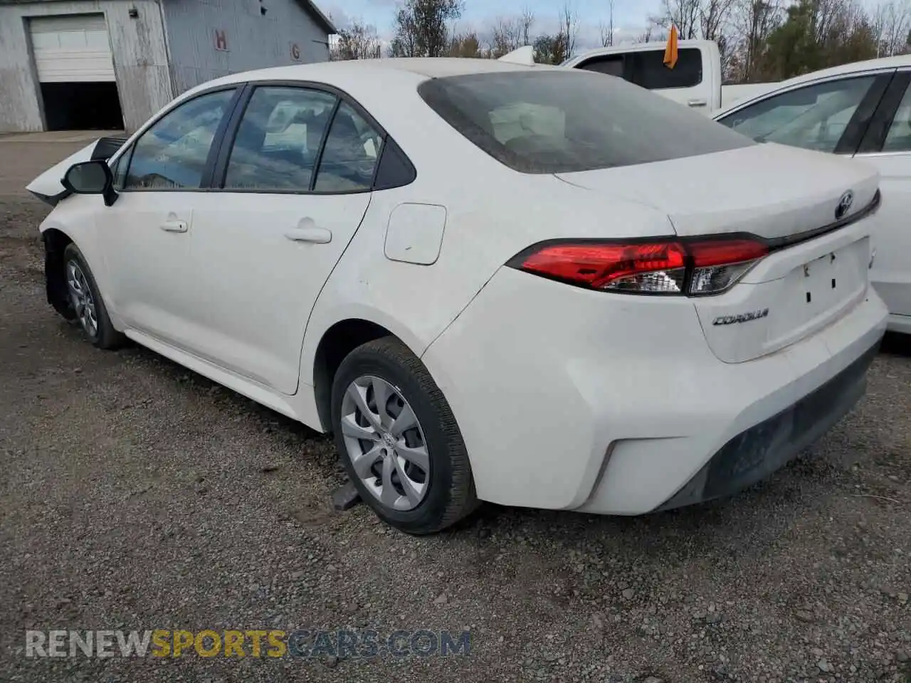 2 Photograph of a damaged car JTDBCMFEXPJ015104 TOYOTA COROLLA 2023