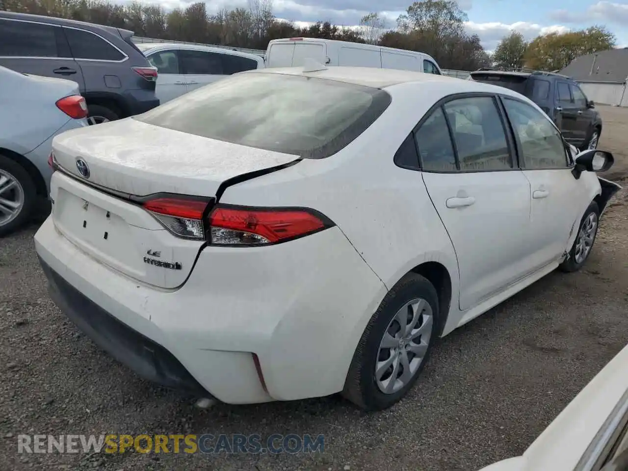 3 Photograph of a damaged car JTDBCMFEXPJ015104 TOYOTA COROLLA 2023