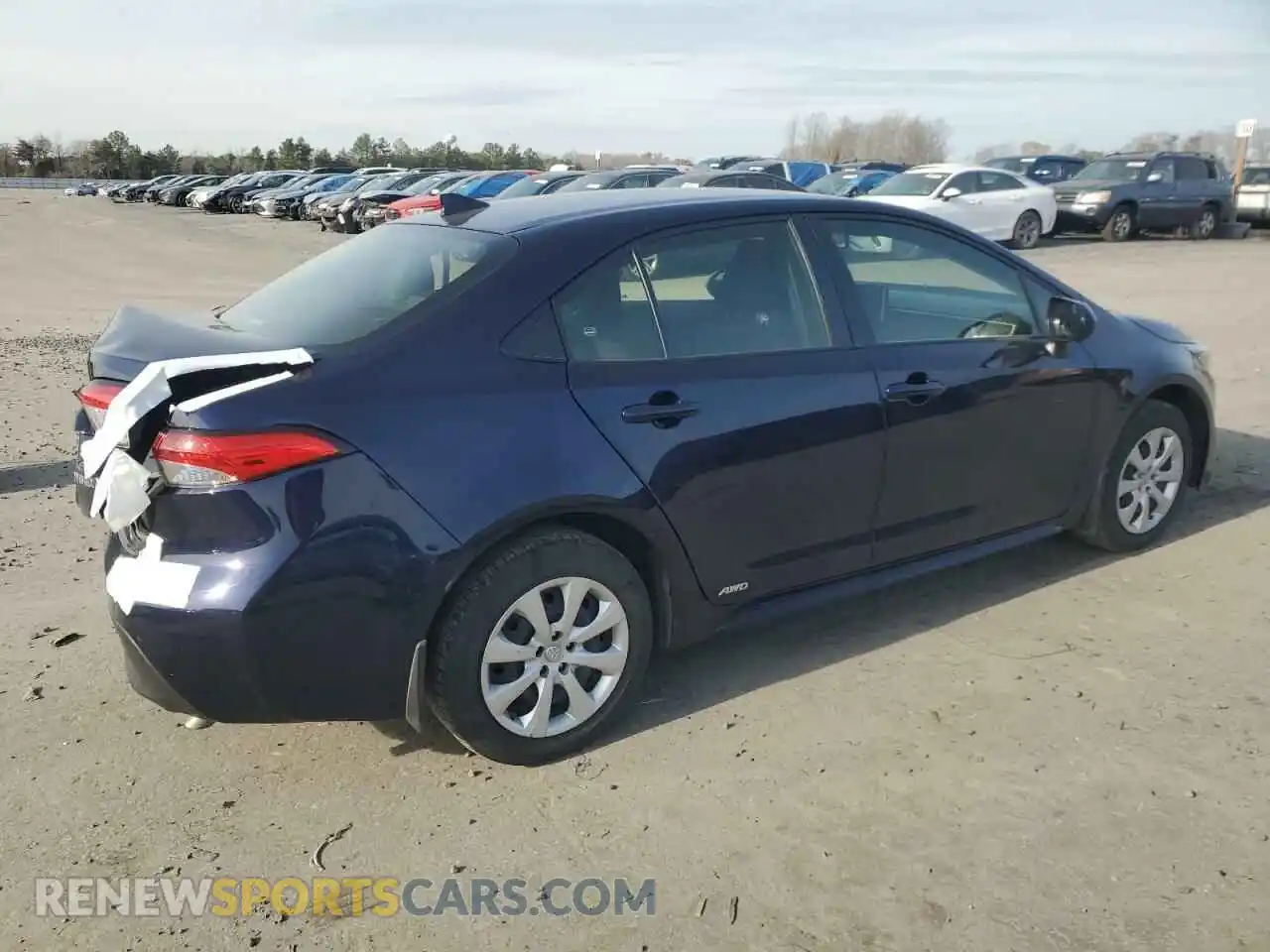 3 Photograph of a damaged car JTDBDMHE0PJ000282 TOYOTA COROLLA 2023