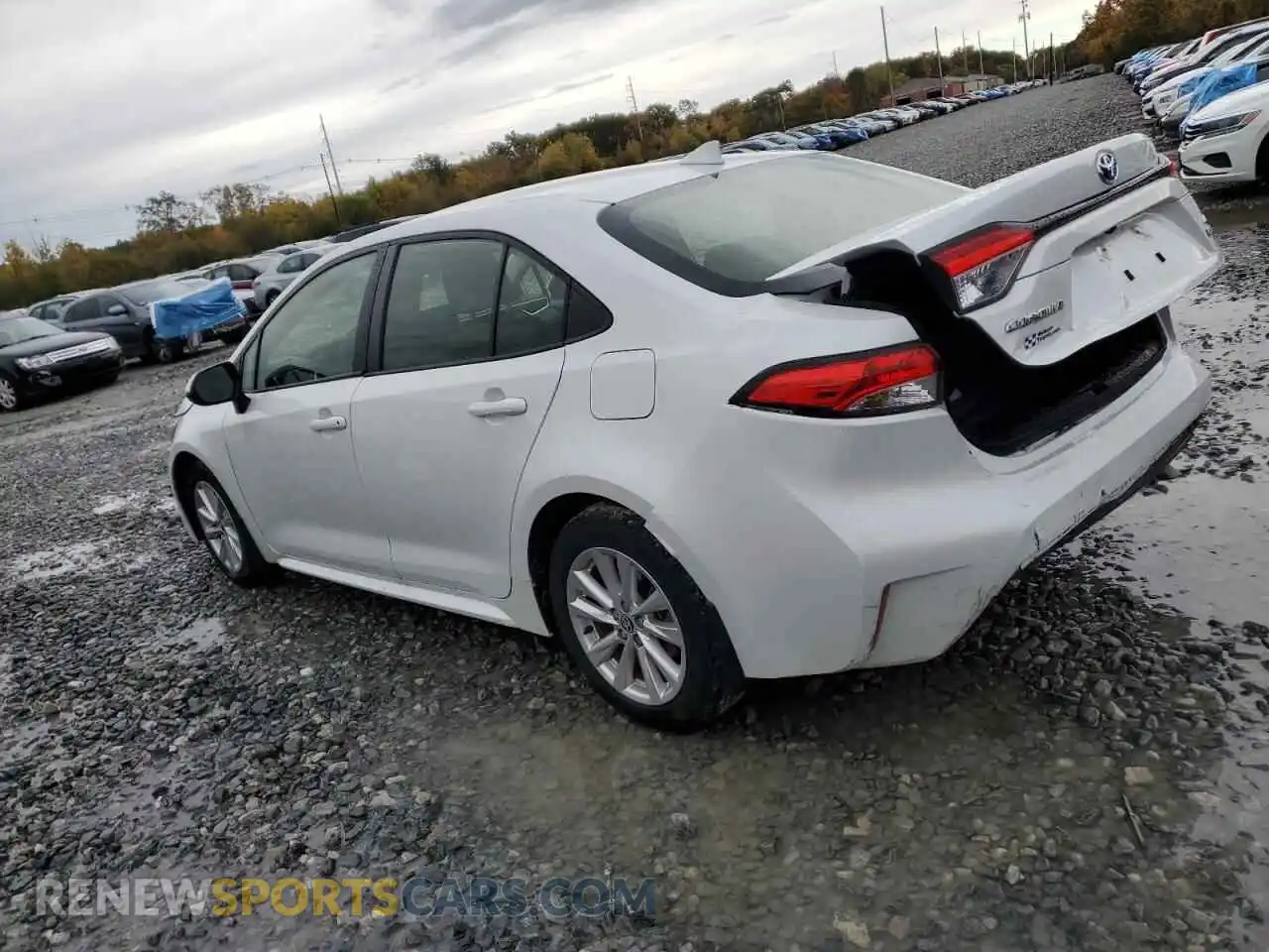 2 Photograph of a damaged car JTDBDMHE1P3005303 TOYOTA COROLLA 2023