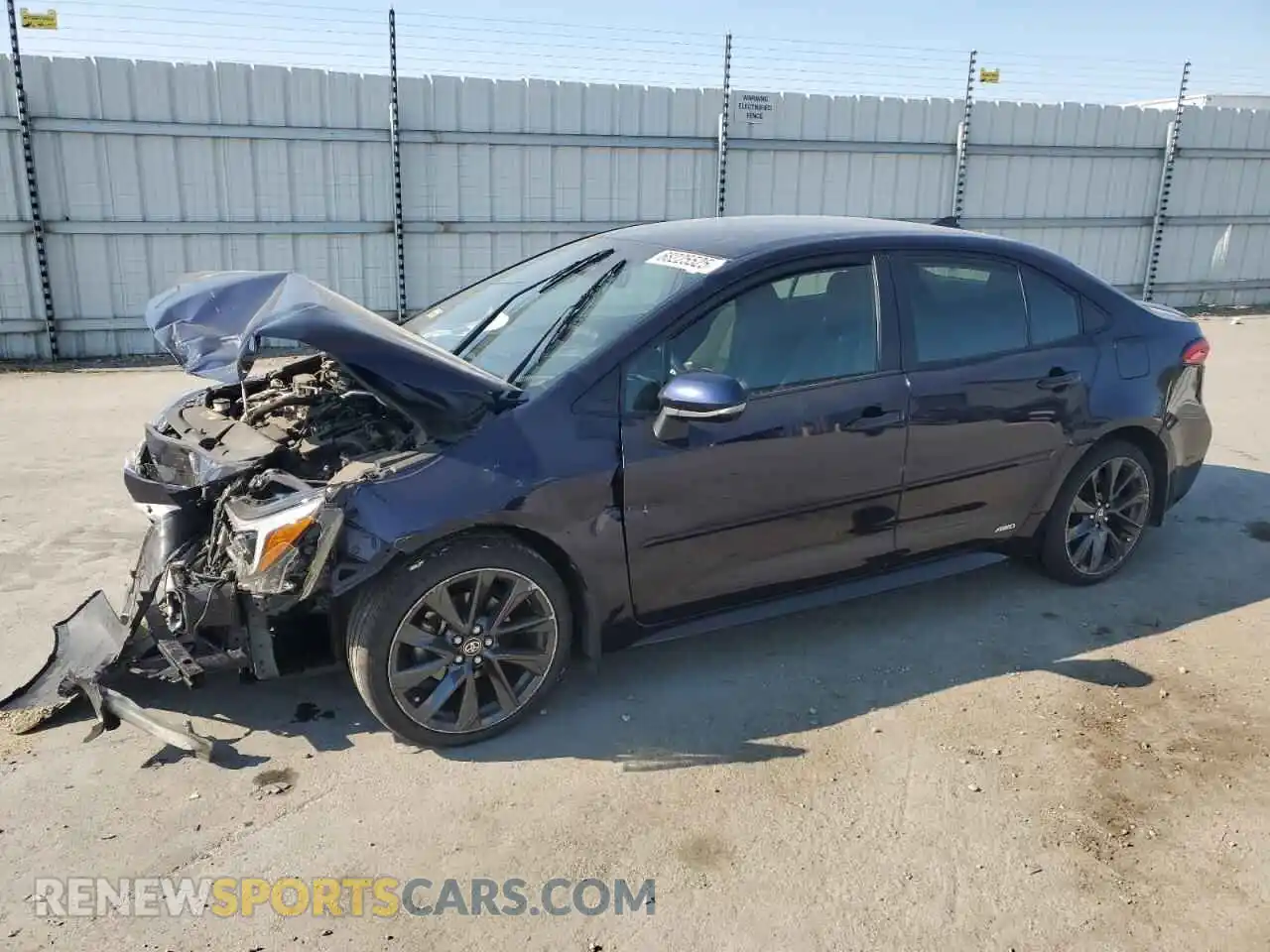 1 Фотография поврежденного автомобиля JTDBDMHE1PJ000775 TOYOTA COROLLA 2023