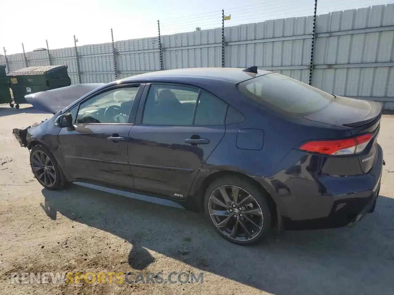2 Фотография поврежденного автомобиля JTDBDMHE1PJ000775 TOYOTA COROLLA 2023