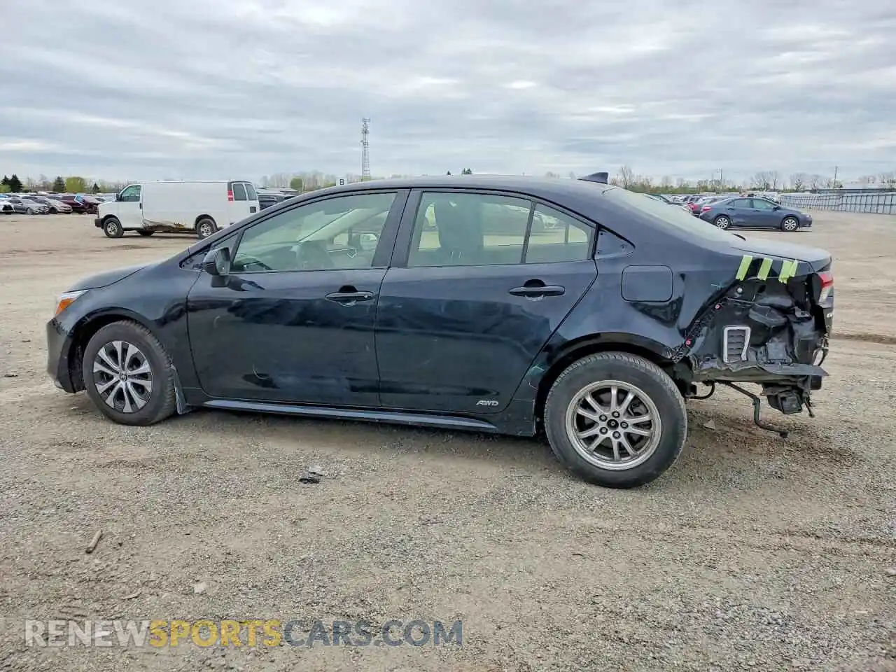 2 Photograph of a damaged car JTDBDMHE1PJ000811 TOYOTA COROLLA 2023