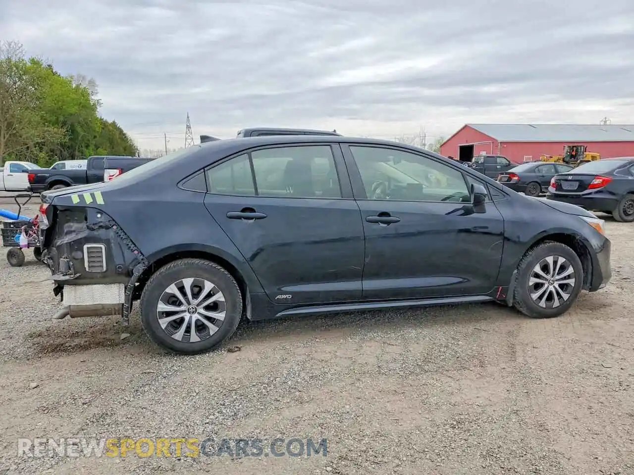 3 Photograph of a damaged car JTDBDMHE1PJ000811 TOYOTA COROLLA 2023