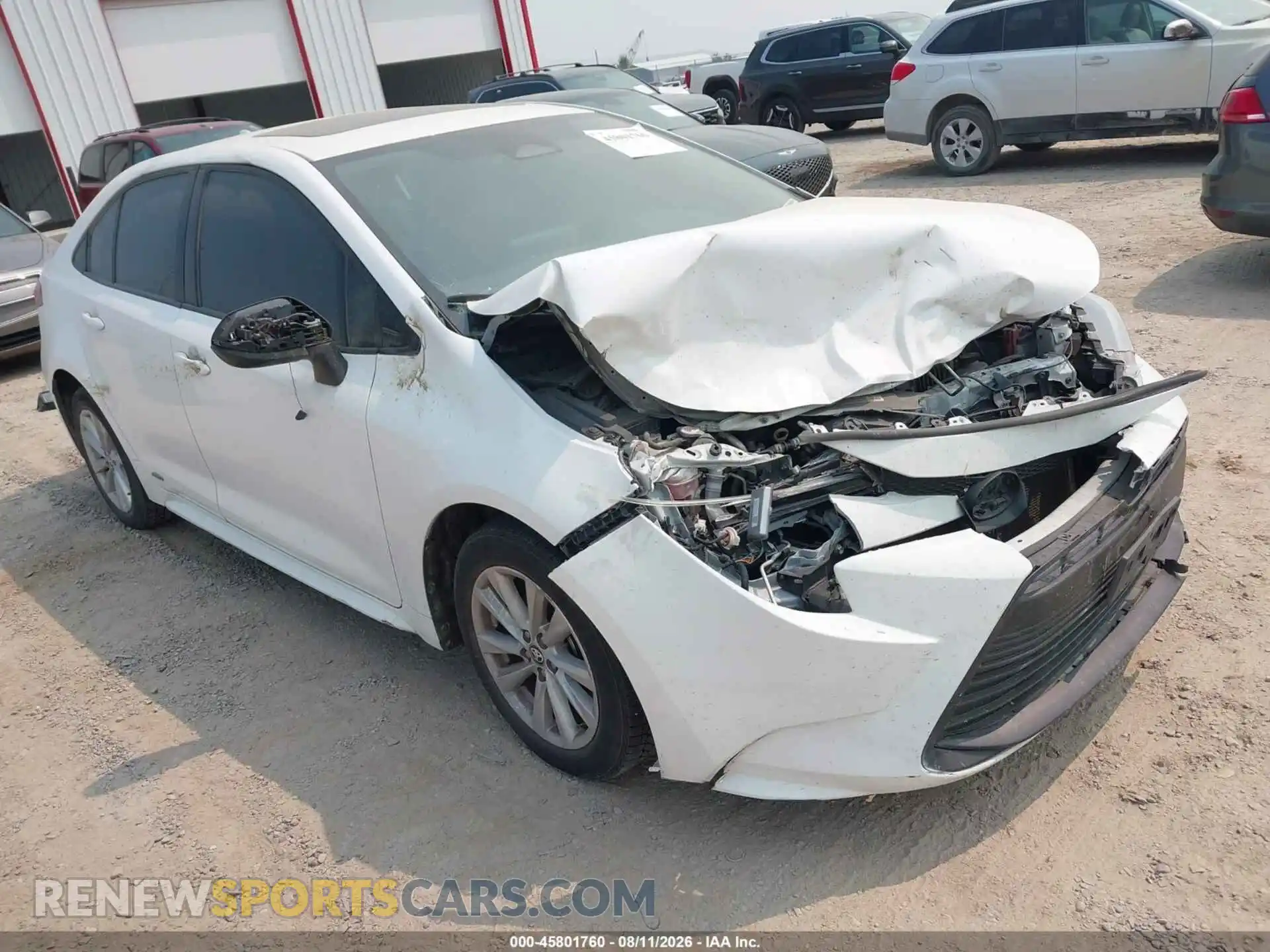 1 Фотография поврежденного автомобиля JTDBDMHE1PJ002882 TOYOTA COROLLA 2023