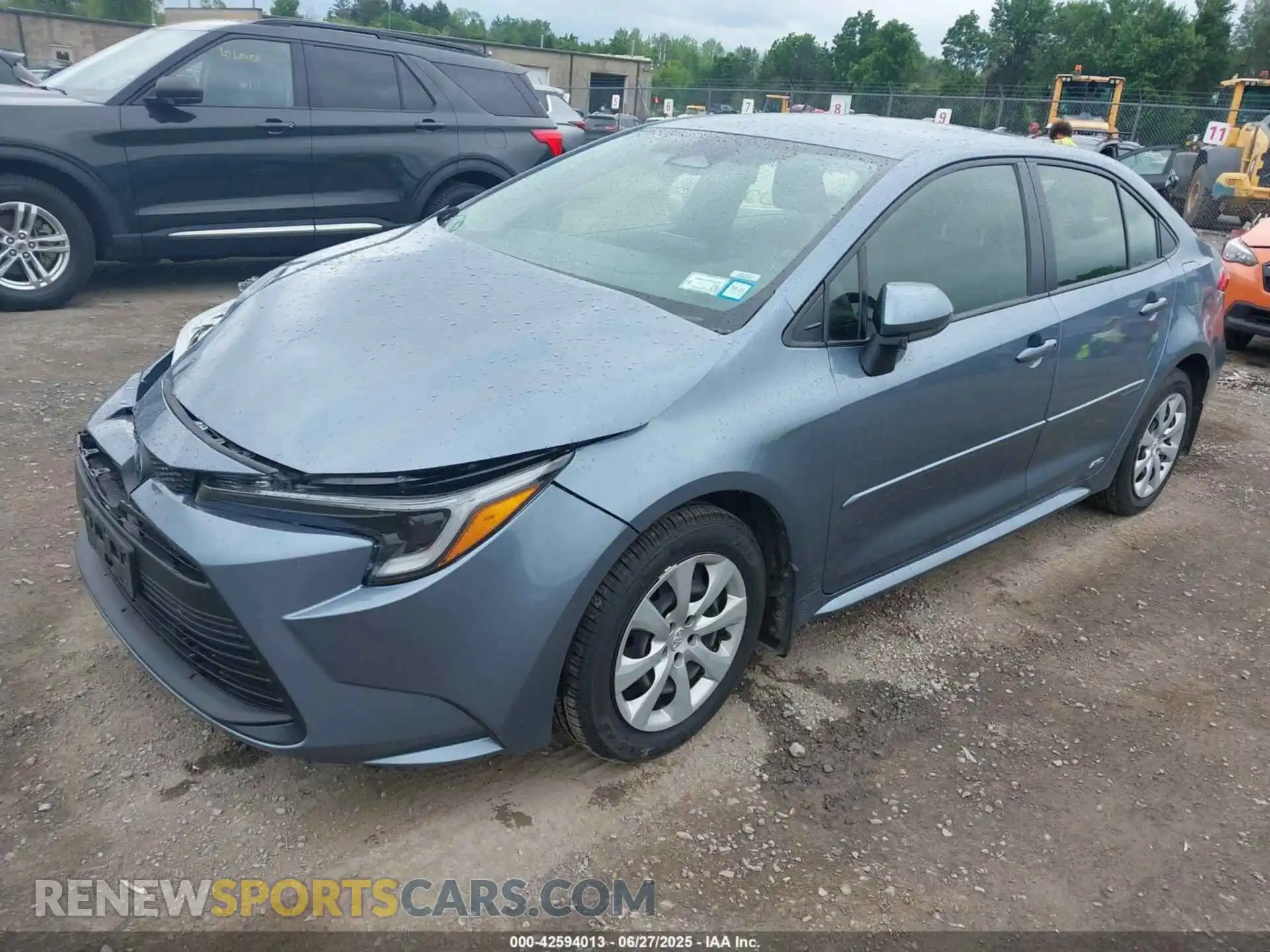 2 Photograph of a damaged car JTDBDMHE1PJ002915 TOYOTA COROLLA 2023