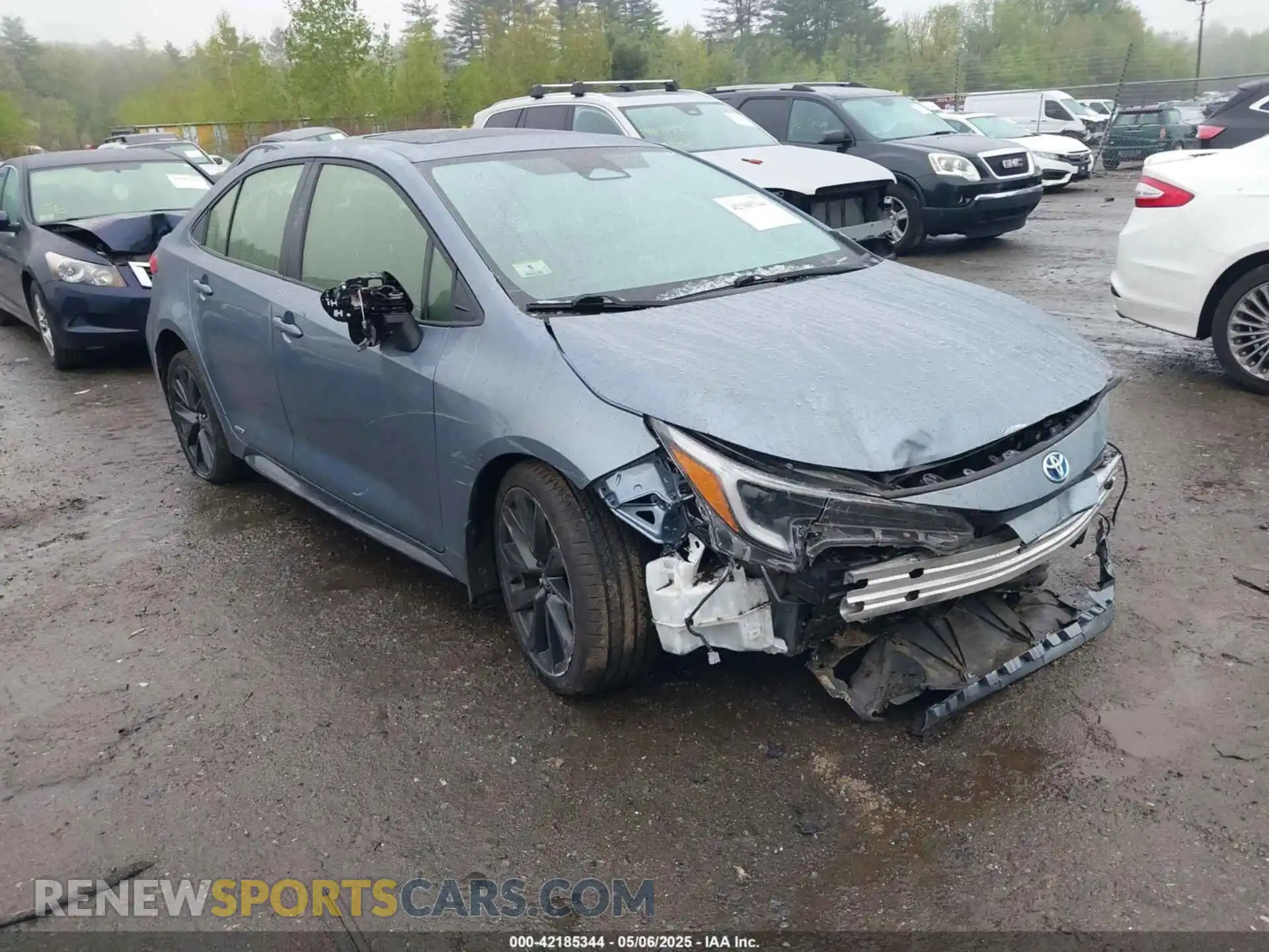 1 Photograph of a damaged car JTDBDMHE2P3001714 TOYOTA COROLLA 2023