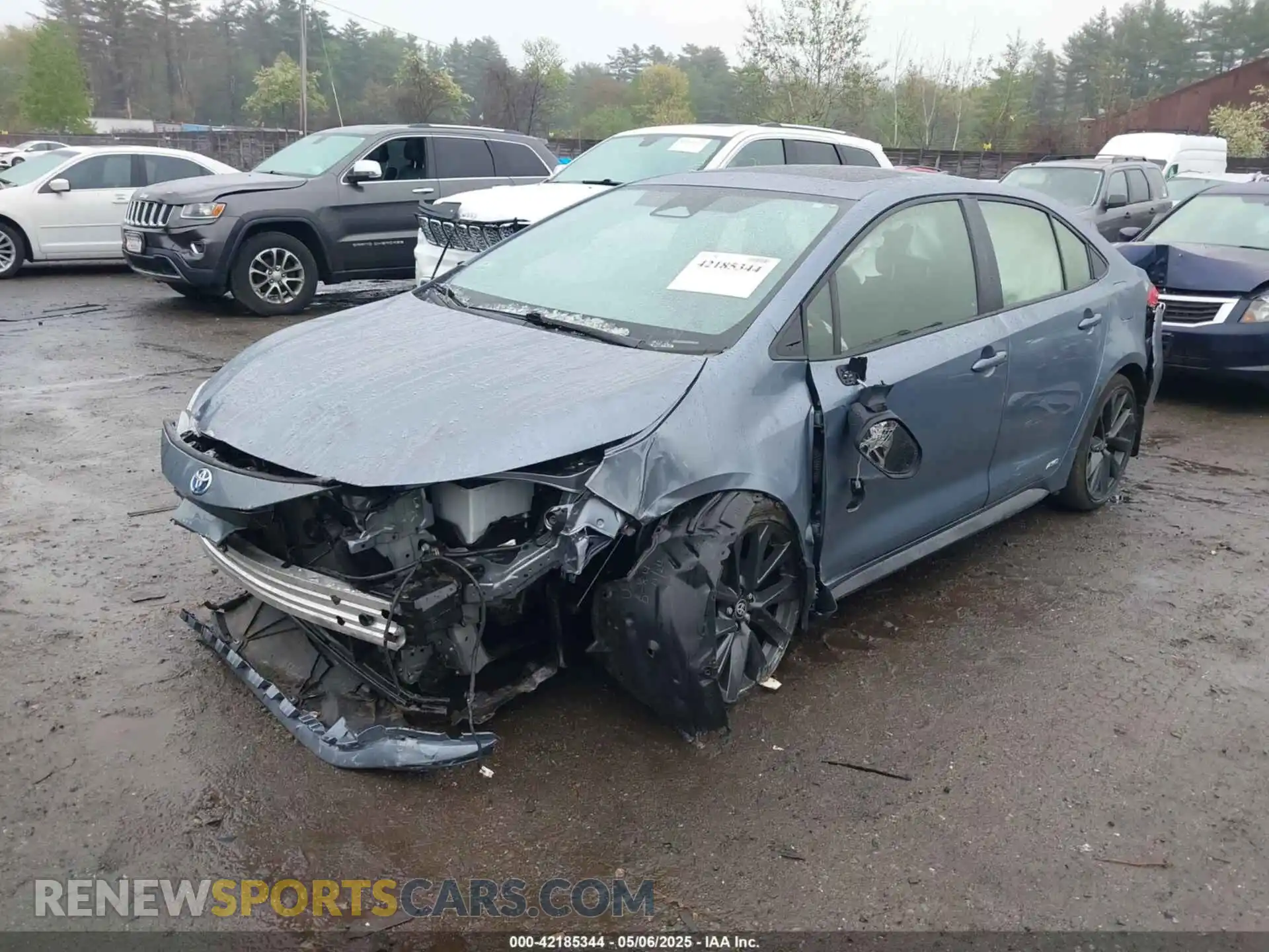 2 Photograph of a damaged car JTDBDMHE2P3001714 TOYOTA COROLLA 2023