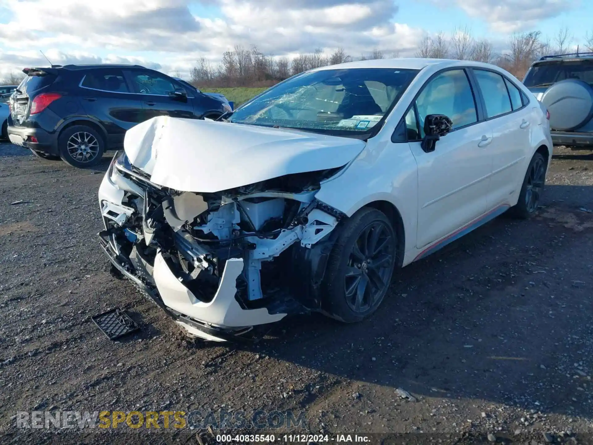 2 Photograph of a damaged car JTDBDMHE2PJ003751 TOYOTA COROLLA 2023