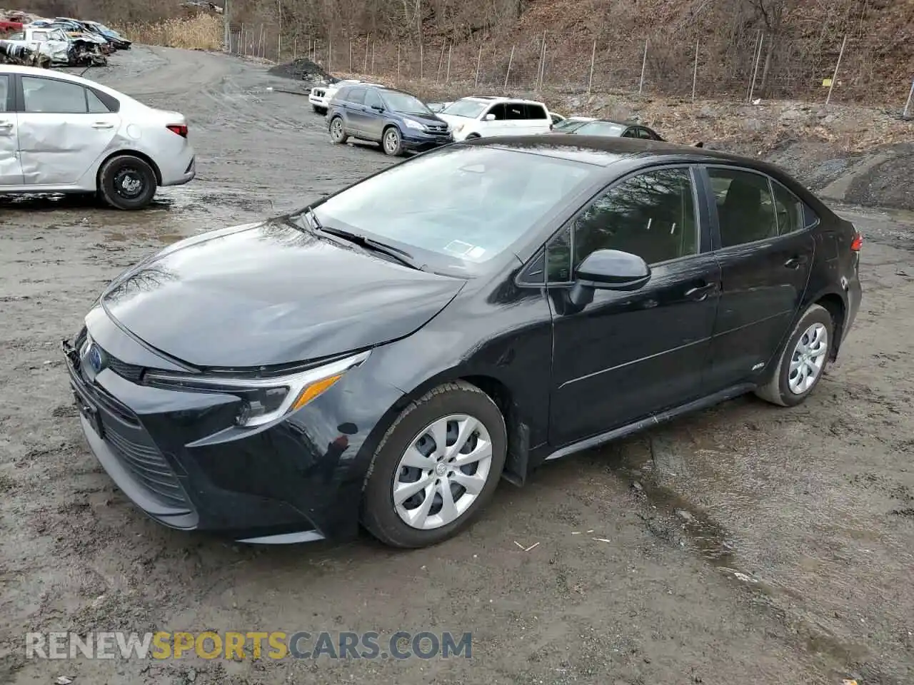 1 Photograph of a damaged car JTDBDMHE3P3004458 TOYOTA COROLLA 2023