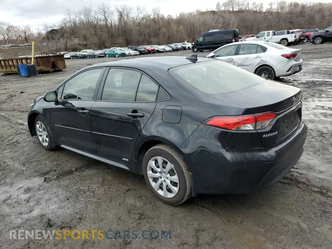 2 Photograph of a damaged car JTDBDMHE3P3004458 TOYOTA COROLLA 2023