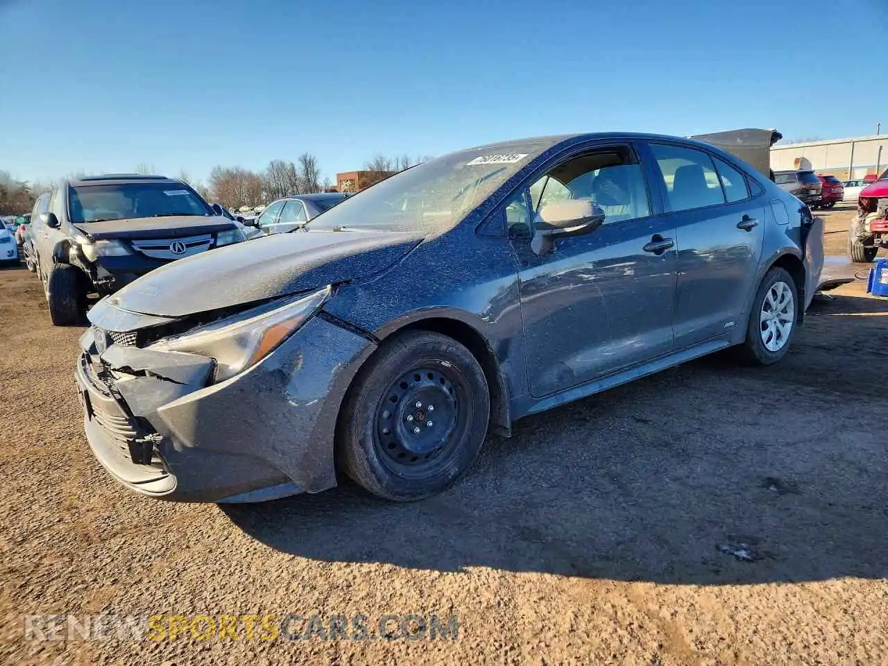 1 Photograph of a damaged car JTDBDMHE3P3007019 TOYOTA COROLLA 2023