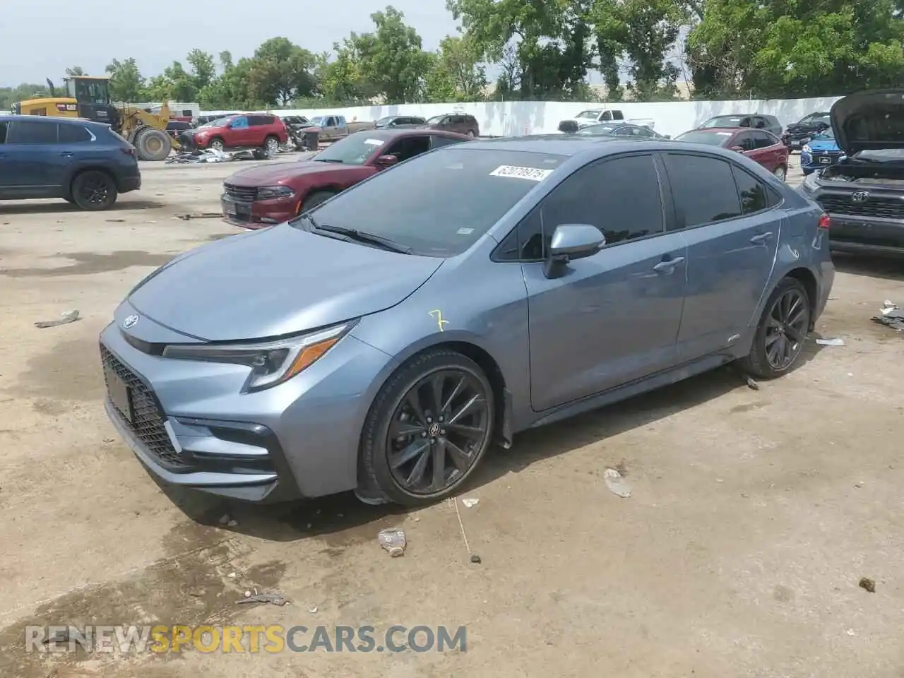 1 Photograph of a damaged car JTDBDMHE3PJ000535 TOYOTA COROLLA 2023