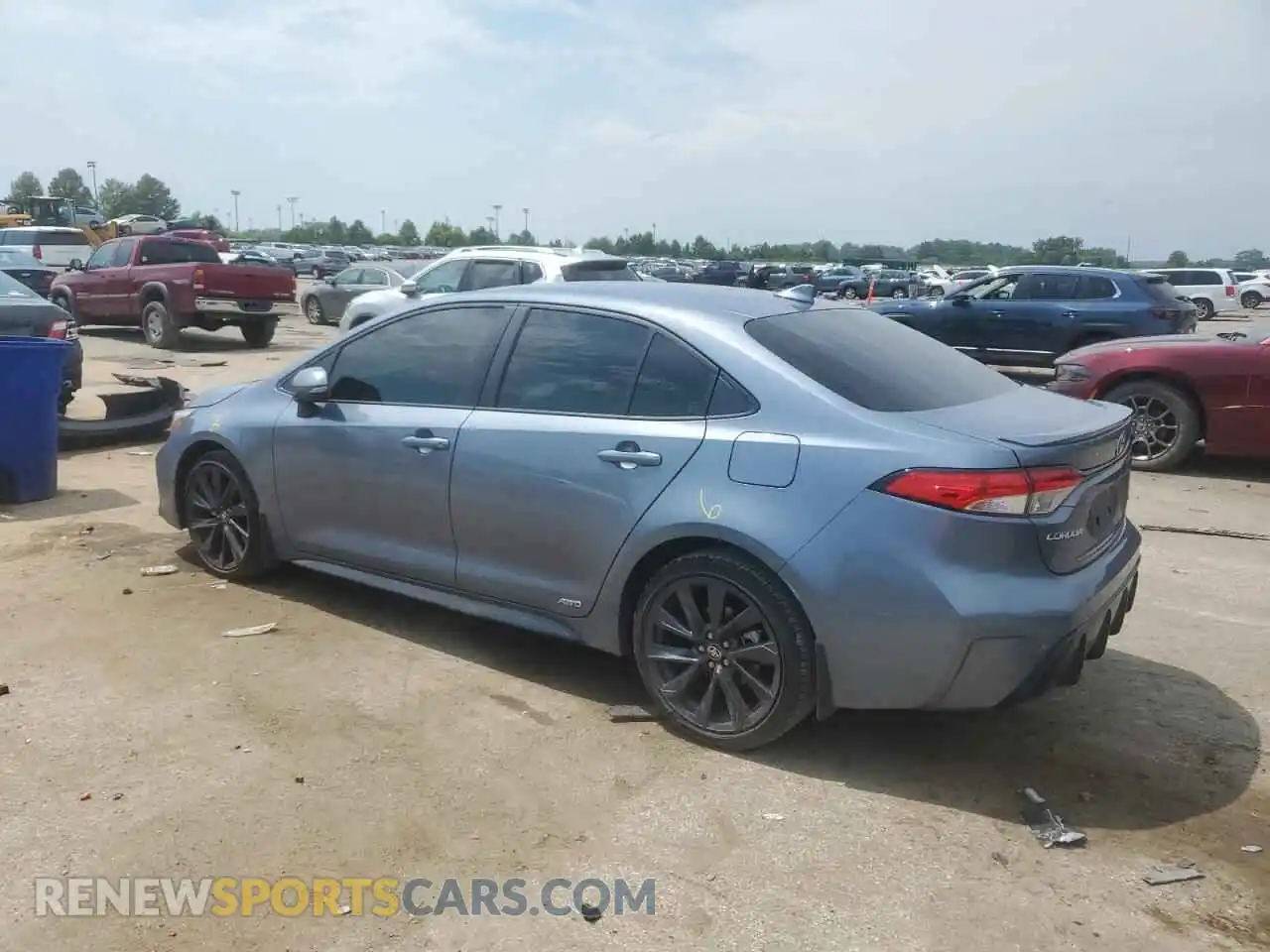 2 Photograph of a damaged car JTDBDMHE3PJ000535 TOYOTA COROLLA 2023
