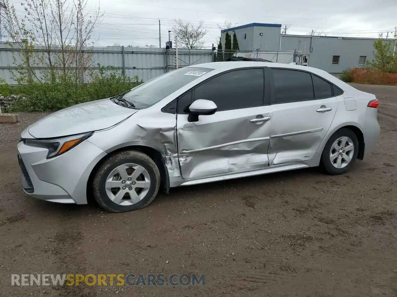 1 Photograph of a damaged car JTDBDMHE4P3004050 TOYOTA COROLLA 2023