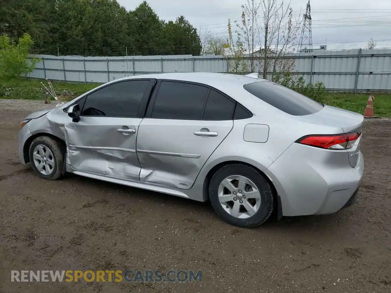 2 Photograph of a damaged car JTDBDMHE4P3004050 TOYOTA COROLLA 2023