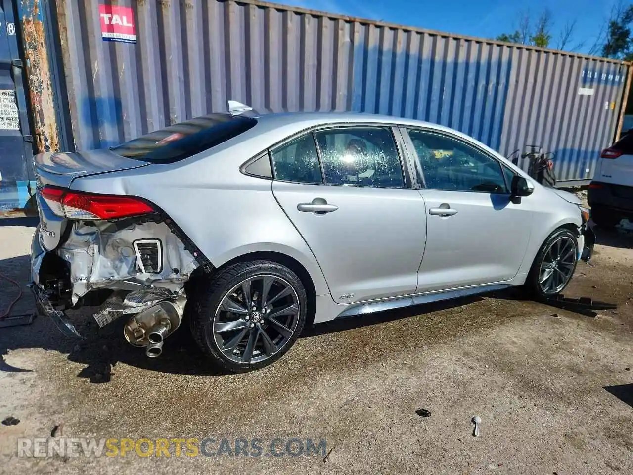 3 Photograph of a damaged car JTDBDMHE4P3005179 TOYOTA COROLLA 2023