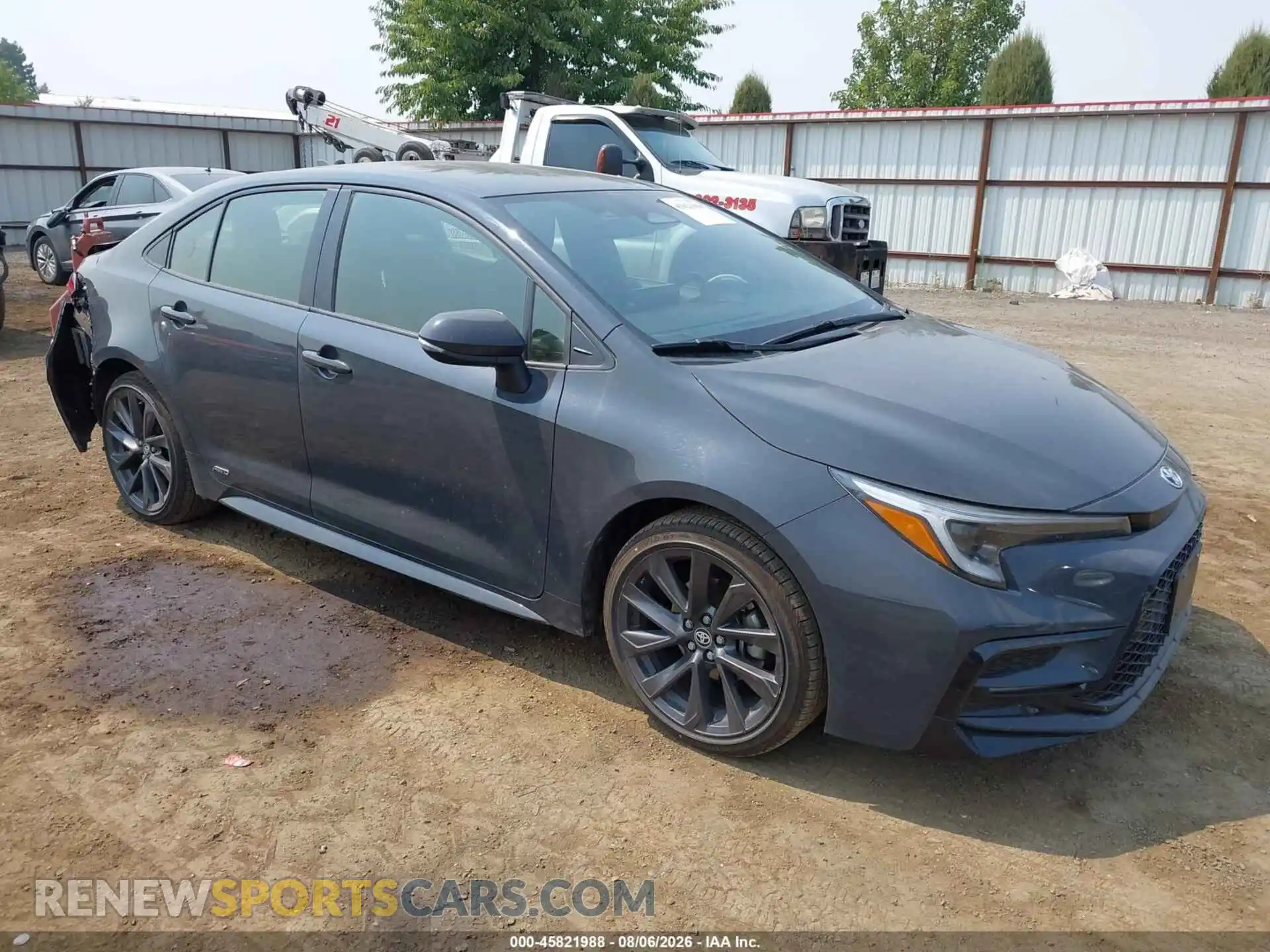 1 Photograph of a damaged car JTDBDMHE4P3007885 TOYOTA COROLLA 2023