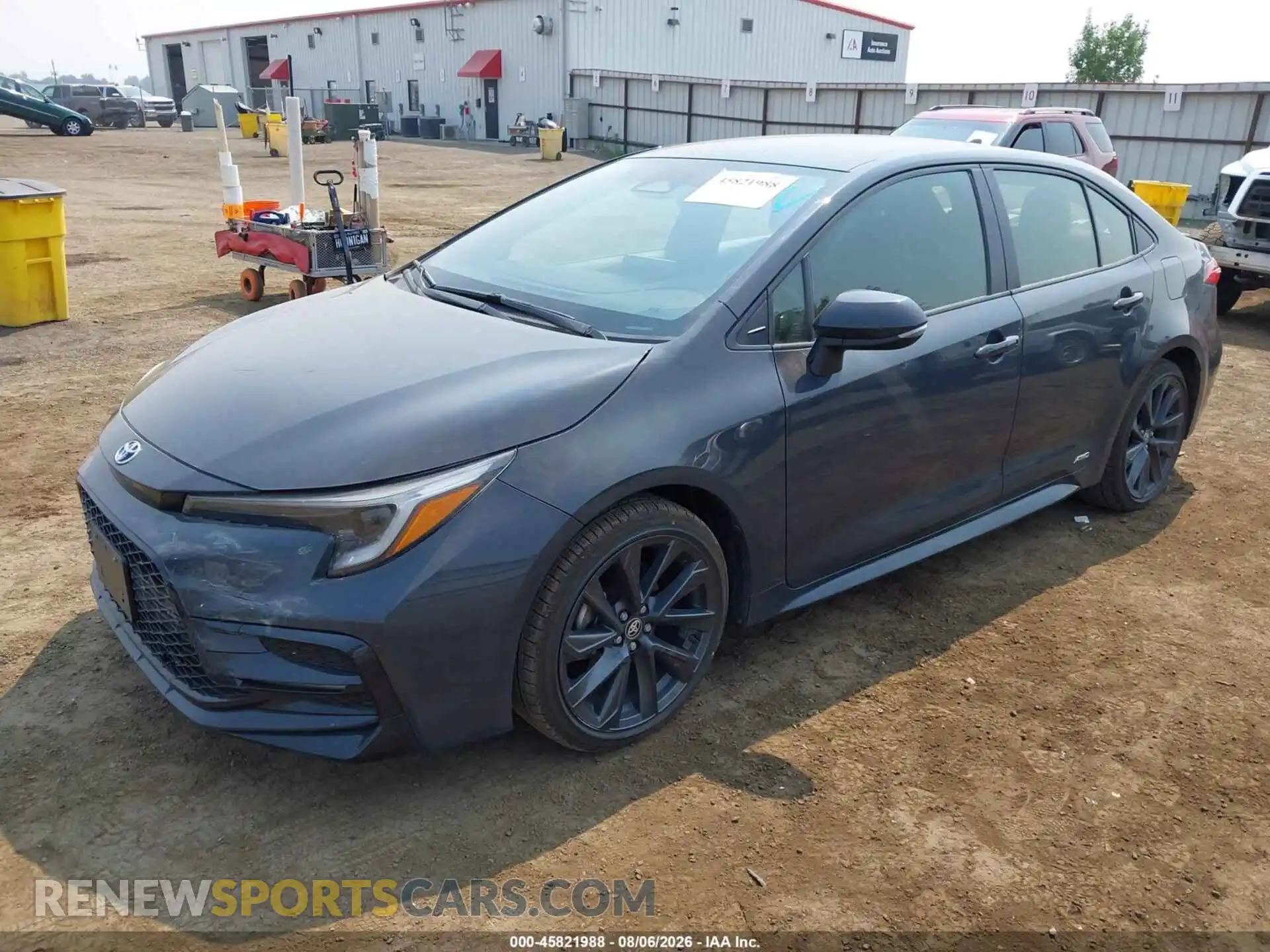 2 Photograph of a damaged car JTDBDMHE4P3007885 TOYOTA COROLLA 2023