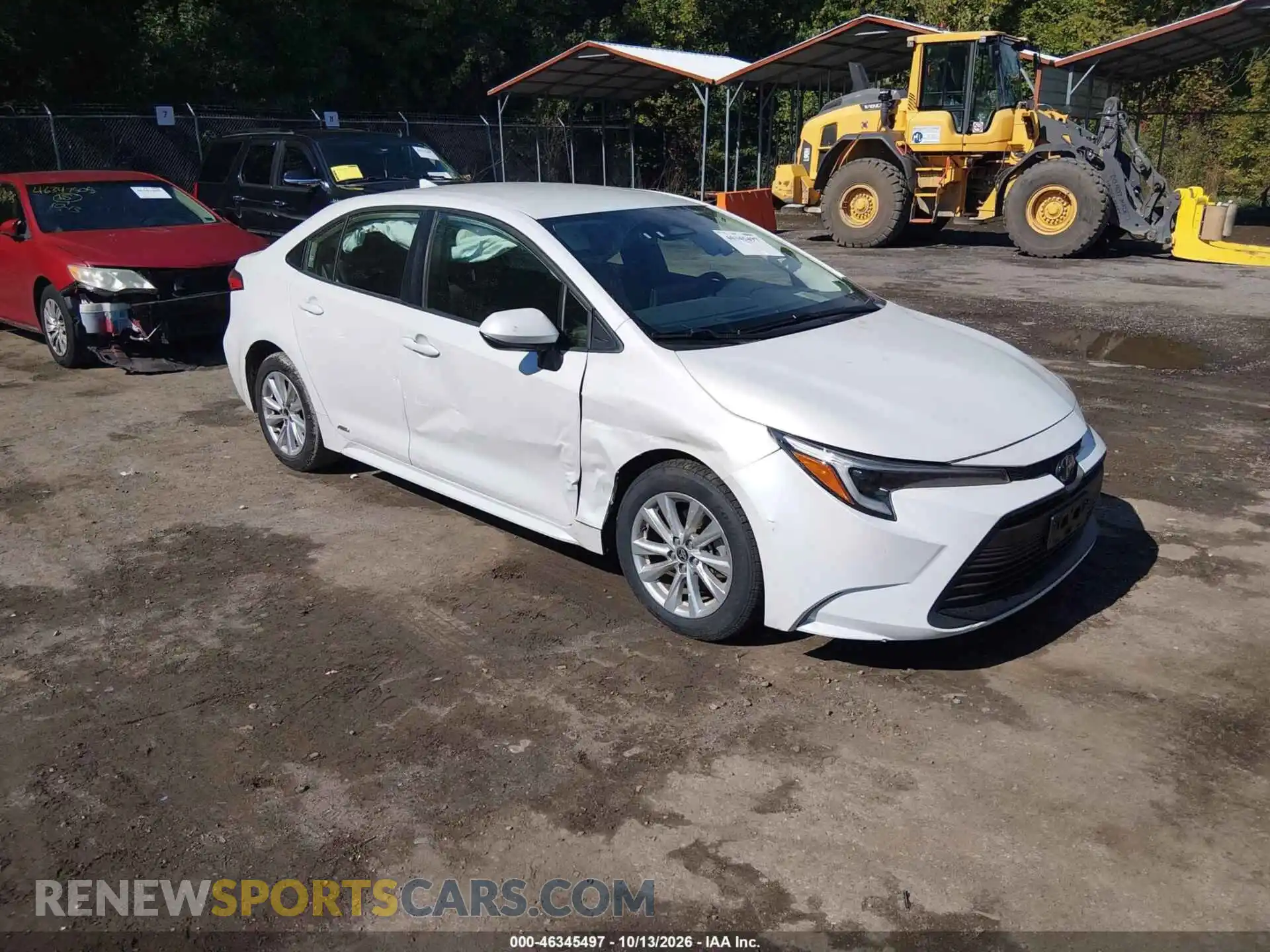 1 Photograph of a damaged car JTDBDMHE4P3007899 TOYOTA COROLLA 2023