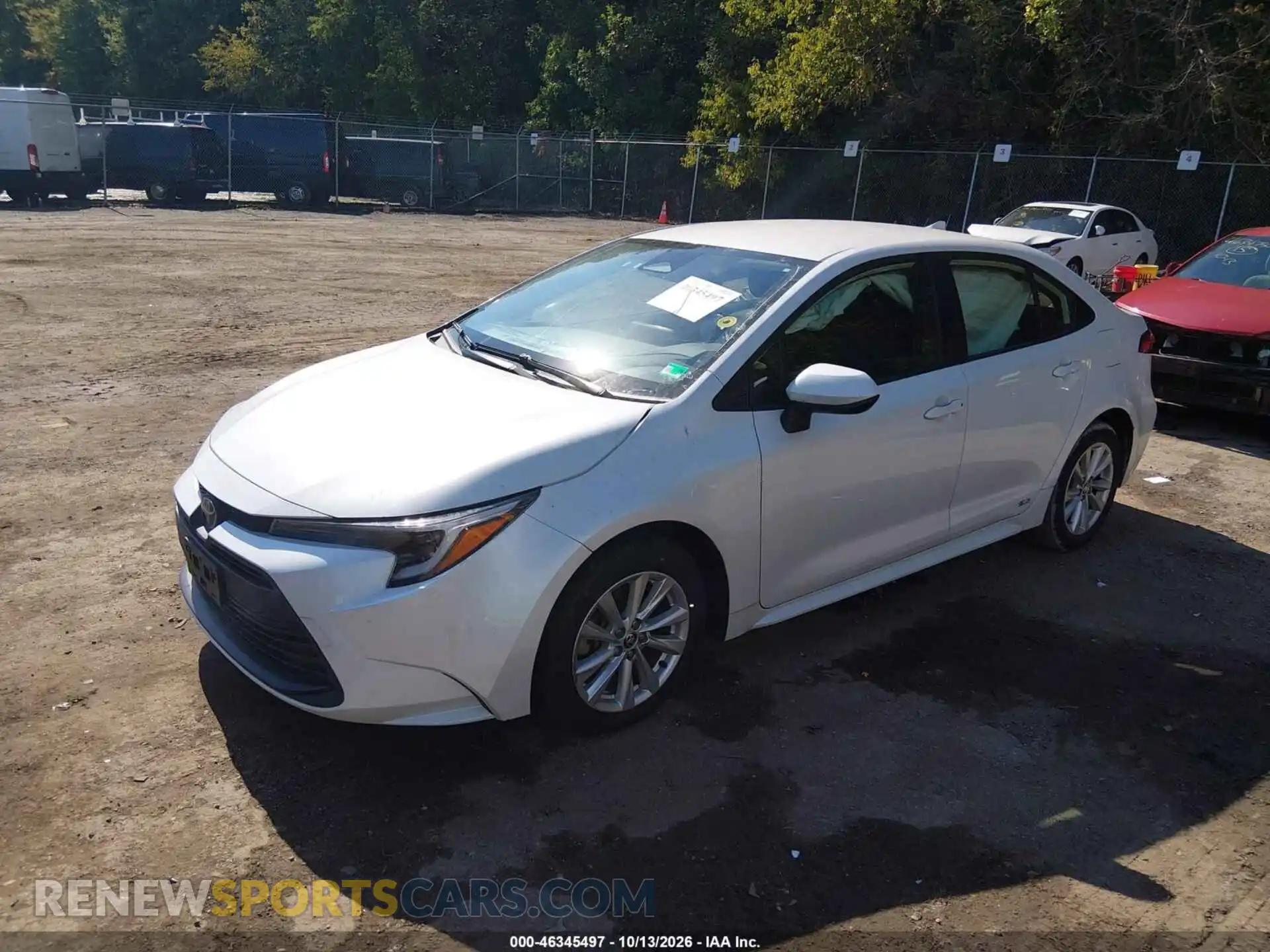 2 Photograph of a damaged car JTDBDMHE4P3007899 TOYOTA COROLLA 2023