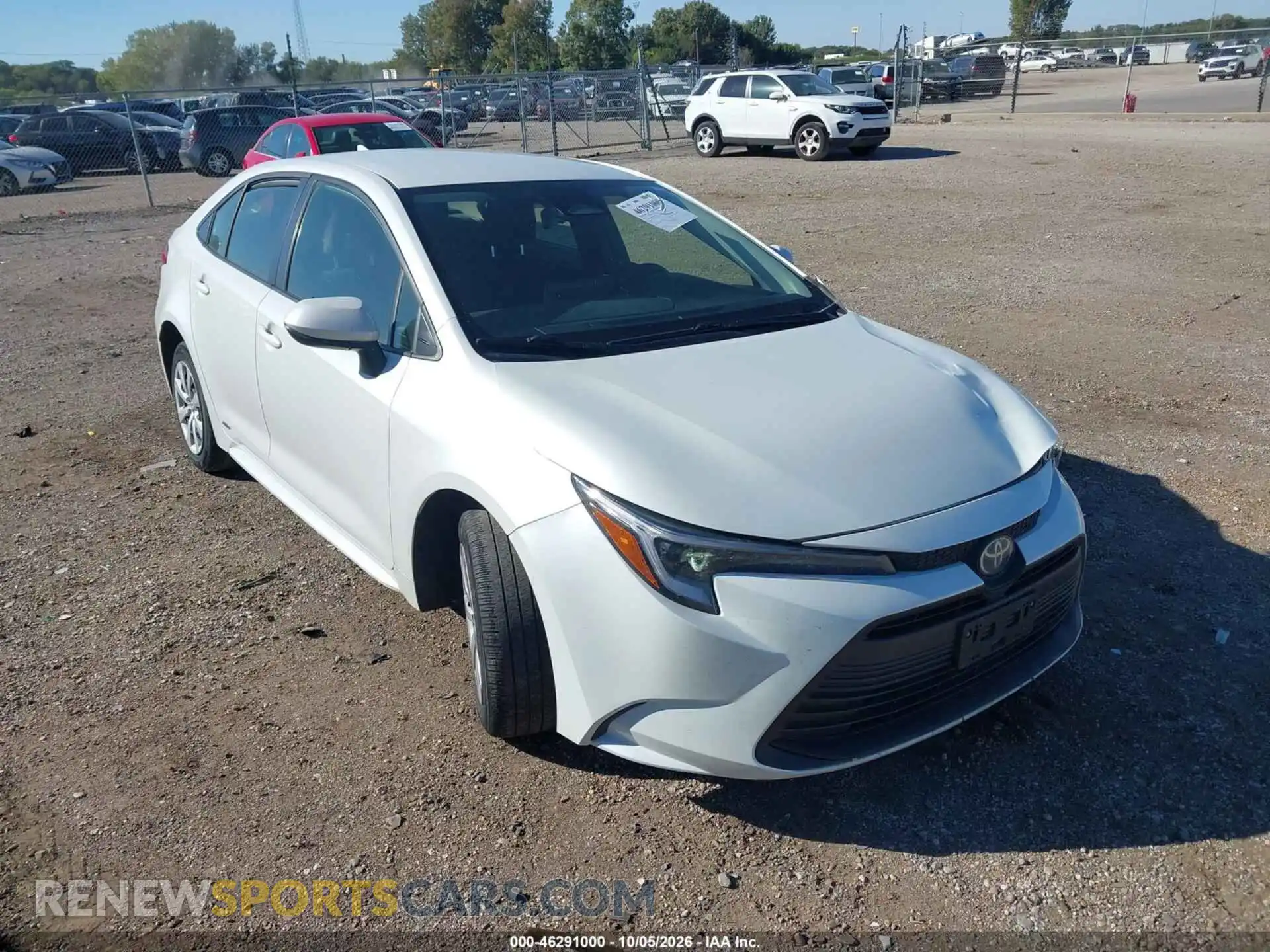 1 fotografías del automóvil dañado JTDBDMHE5P3001464 TOYOTA COROLLA 2023