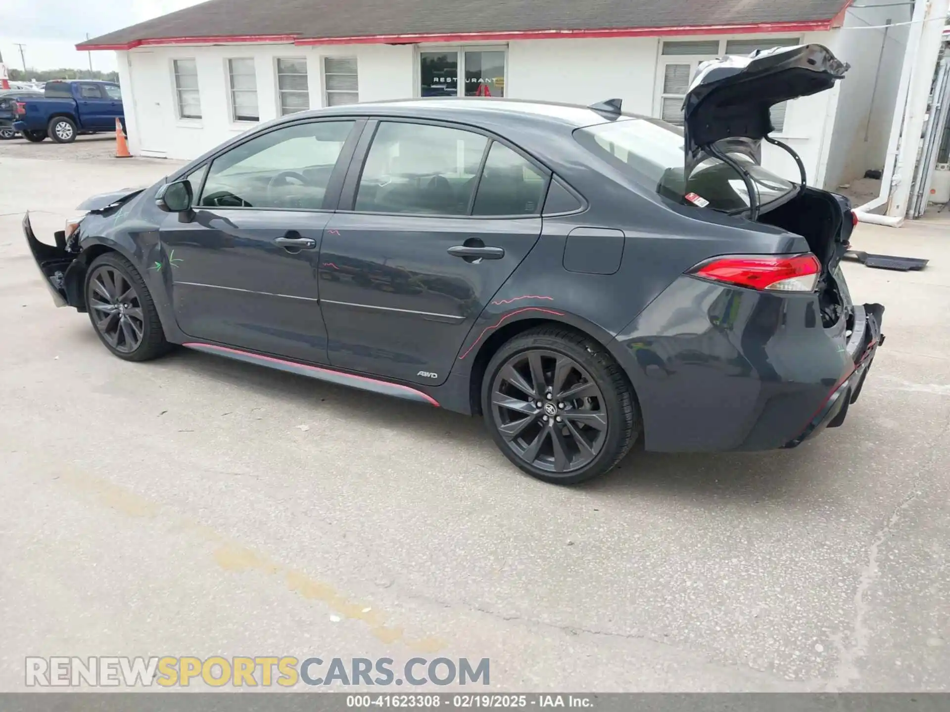 3 Photograph of a damaged car JTDBDMHE5P3004171 TOYOTA COROLLA 2023