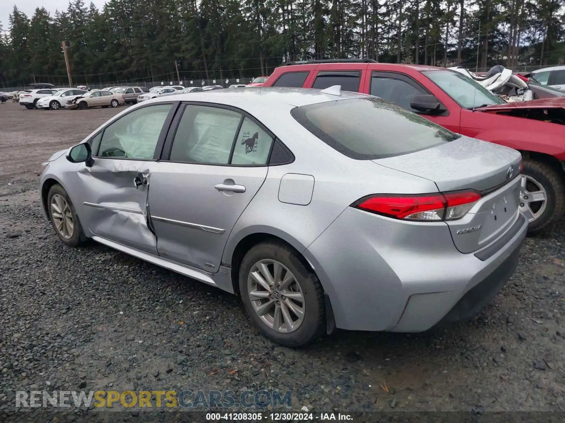 3 Photograph of a damaged car JTDBDMHE5P3005272 TOYOTA COROLLA 2023