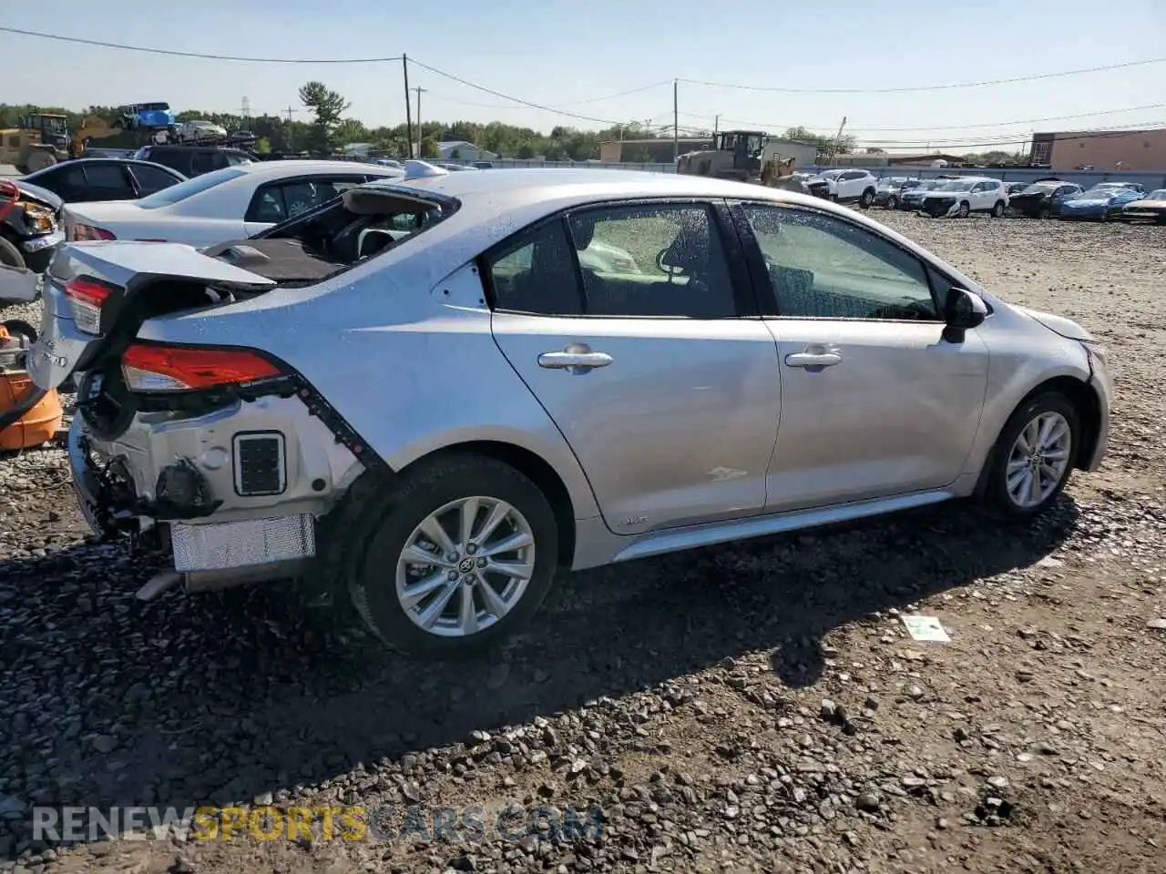 3 Фотография поврежденного автомобиля JTDBDMHE5P3007300 TOYOTA COROLLA 2023