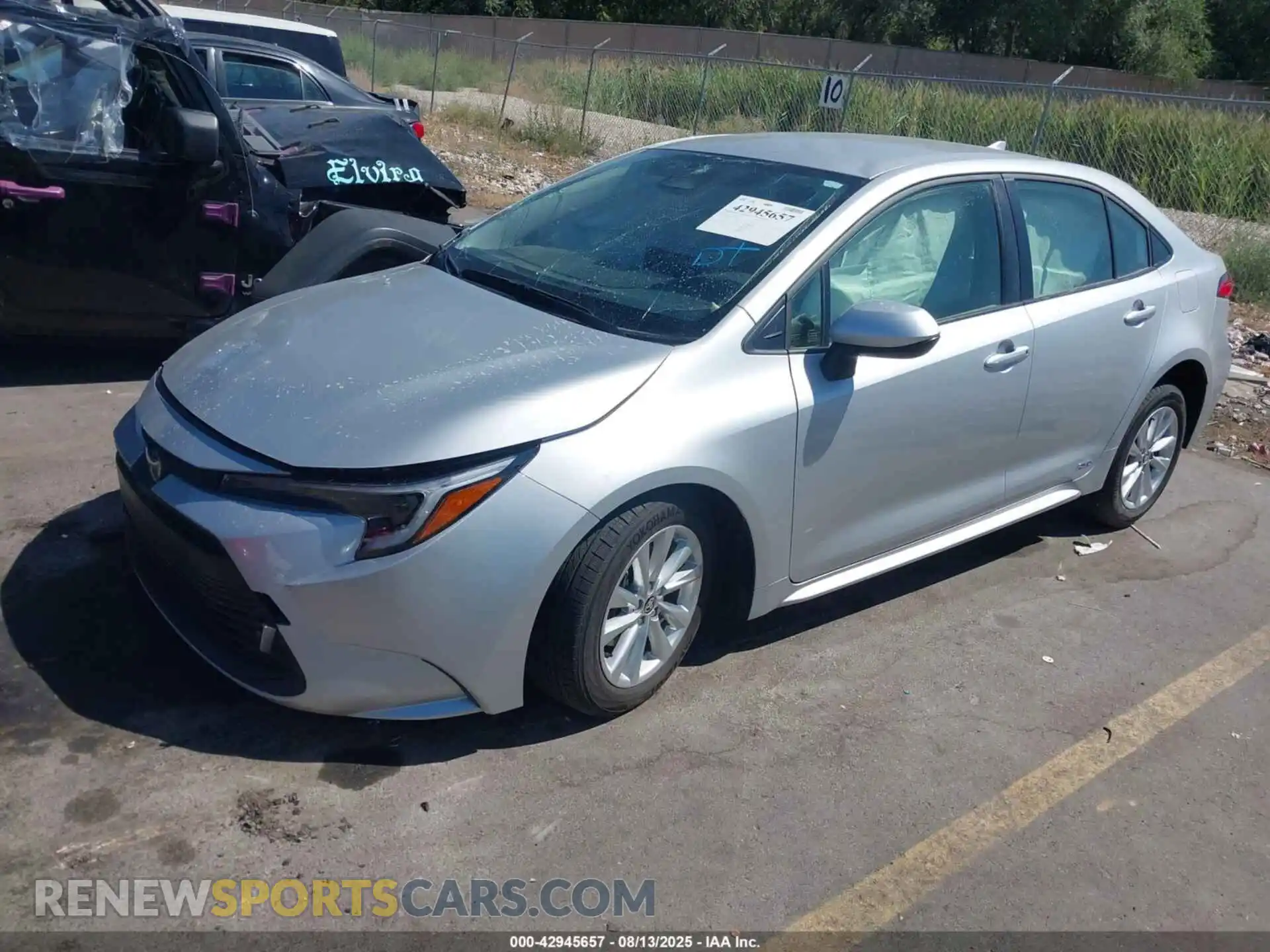 2 Photograph of a damaged car JTDBDMHE5PJ002819 TOYOTA COROLLA 2023