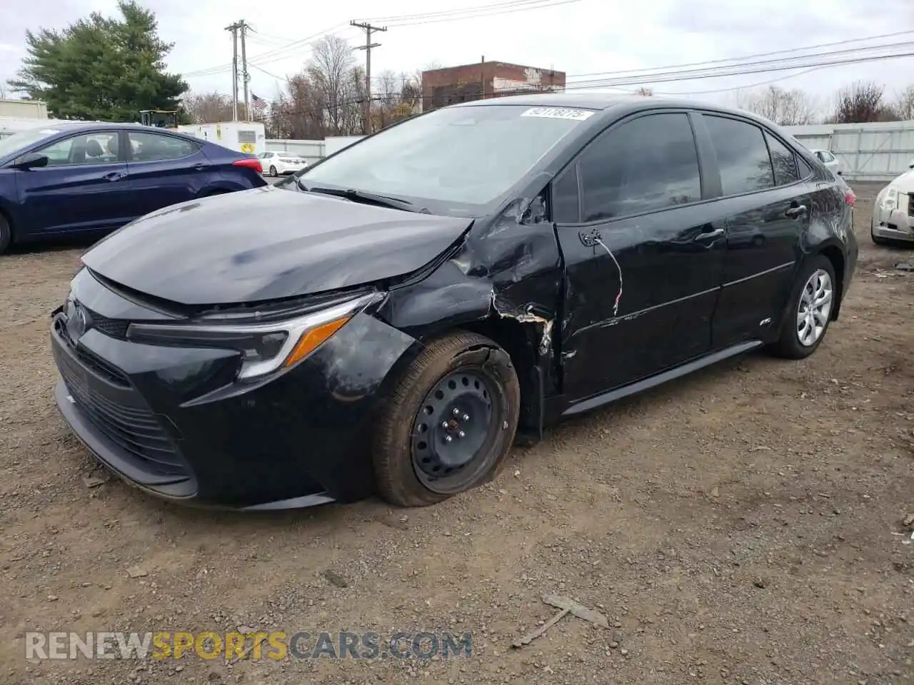 1 fotografías del automóvil dañado JTDBDMHE6P3006706 TOYOTA COROLLA 2023