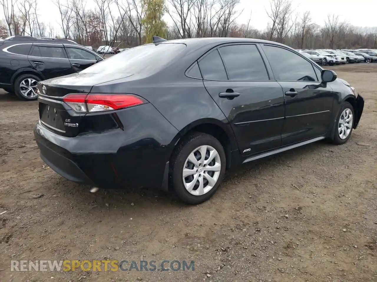 3 fotografías del automóvil dañado JTDBDMHE6P3006706 TOYOTA COROLLA 2023