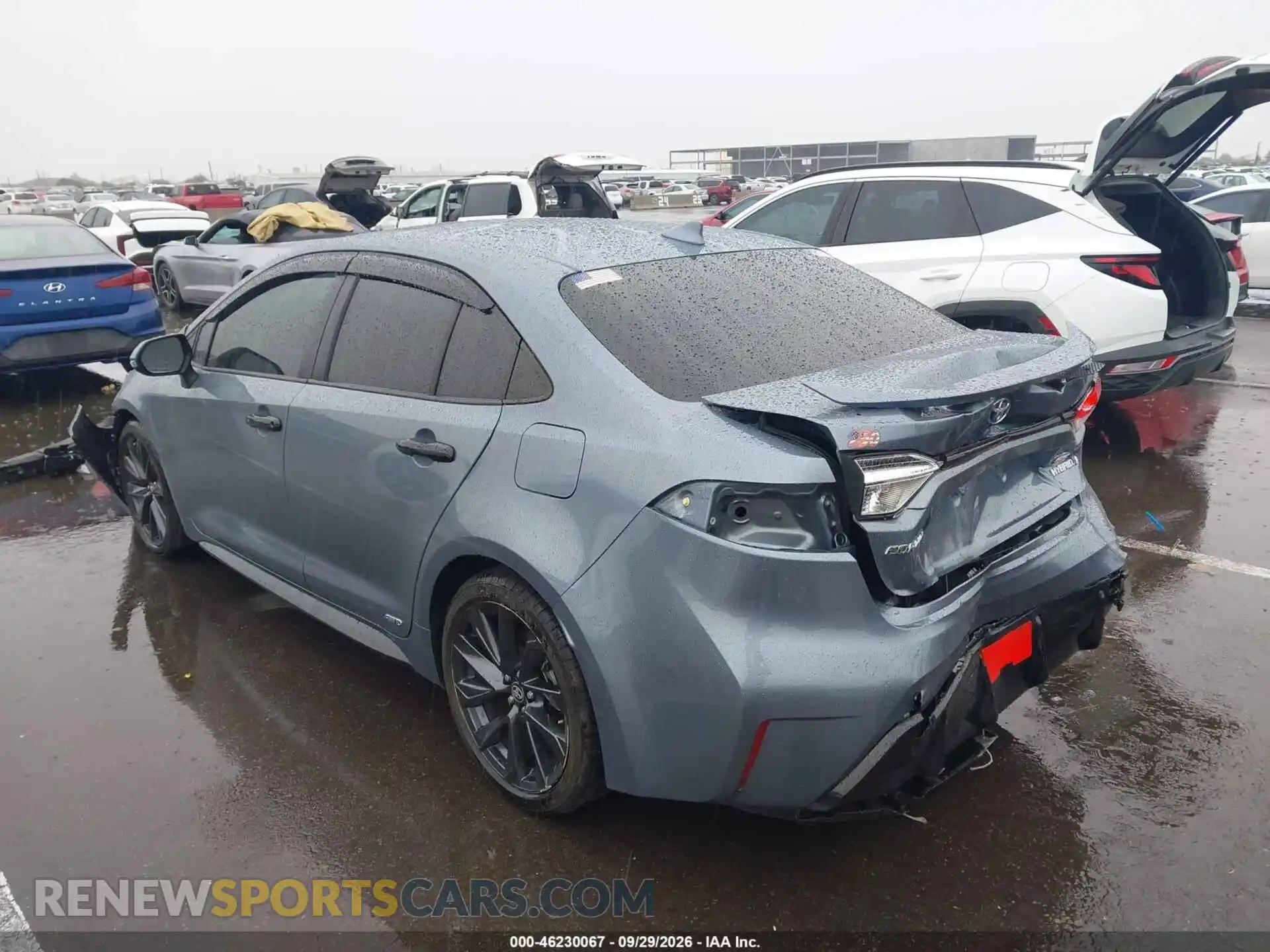 3 Photograph of a damaged car JTDBDMHE7P3001403 TOYOTA COROLLA 2023