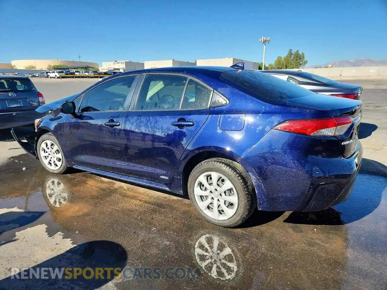 2 Photograph of a damaged car JTDBDMHE7PJ000232 TOYOTA COROLLA 2023