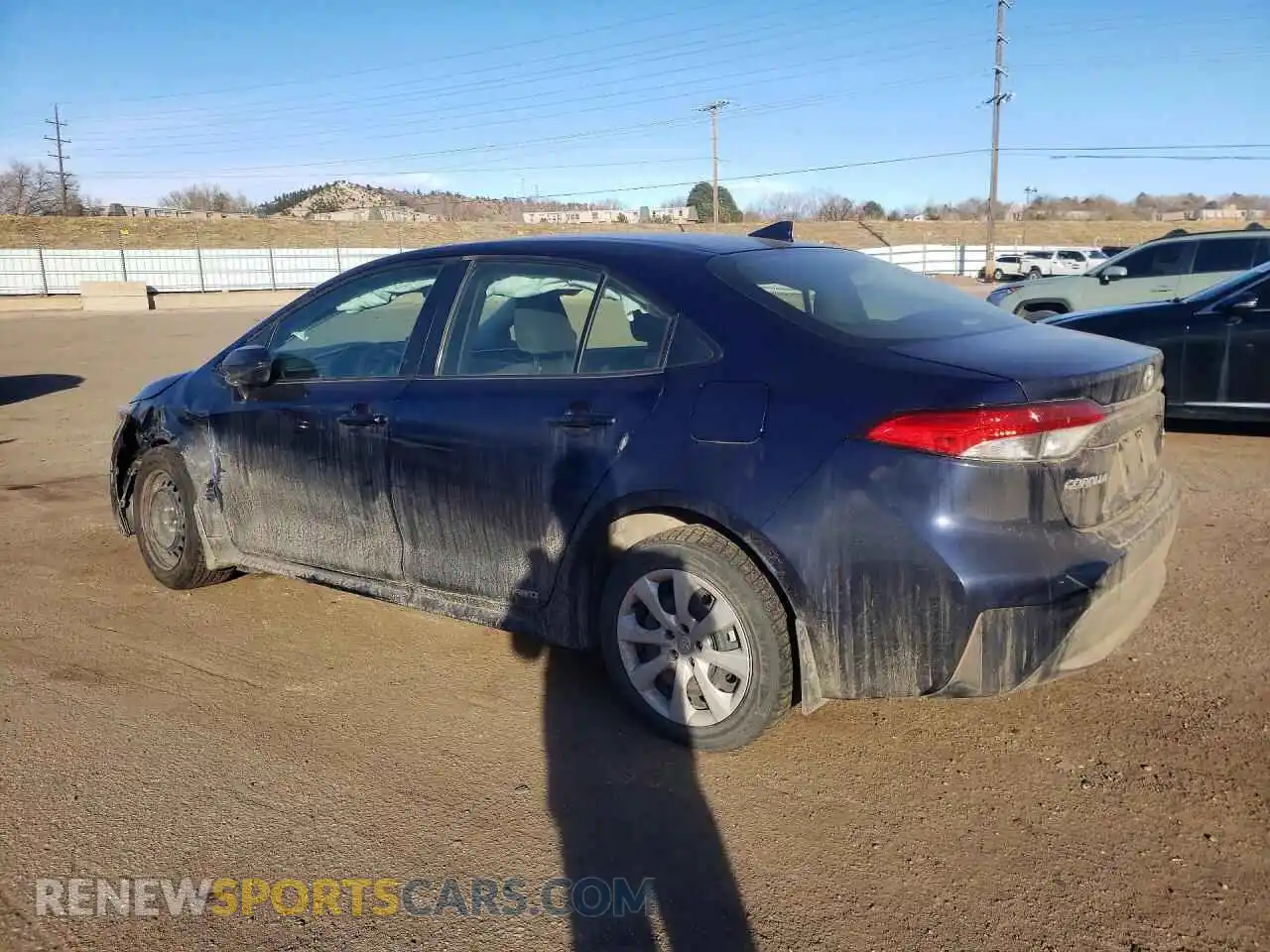 2 Photograph of a damaged car JTDBDMHE7PJ001221 TOYOTA COROLLA 2023