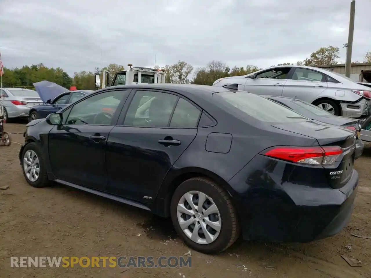 2 Photograph of a damaged car JTDBDMHE8P3000194 TOYOTA COROLLA 2023