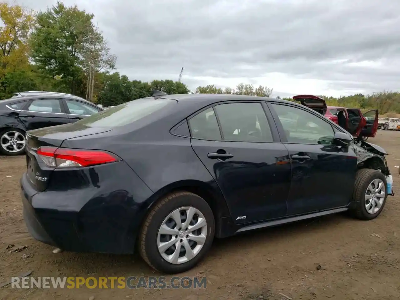 3 Photograph of a damaged car JTDBDMHE8P3000194 TOYOTA COROLLA 2023