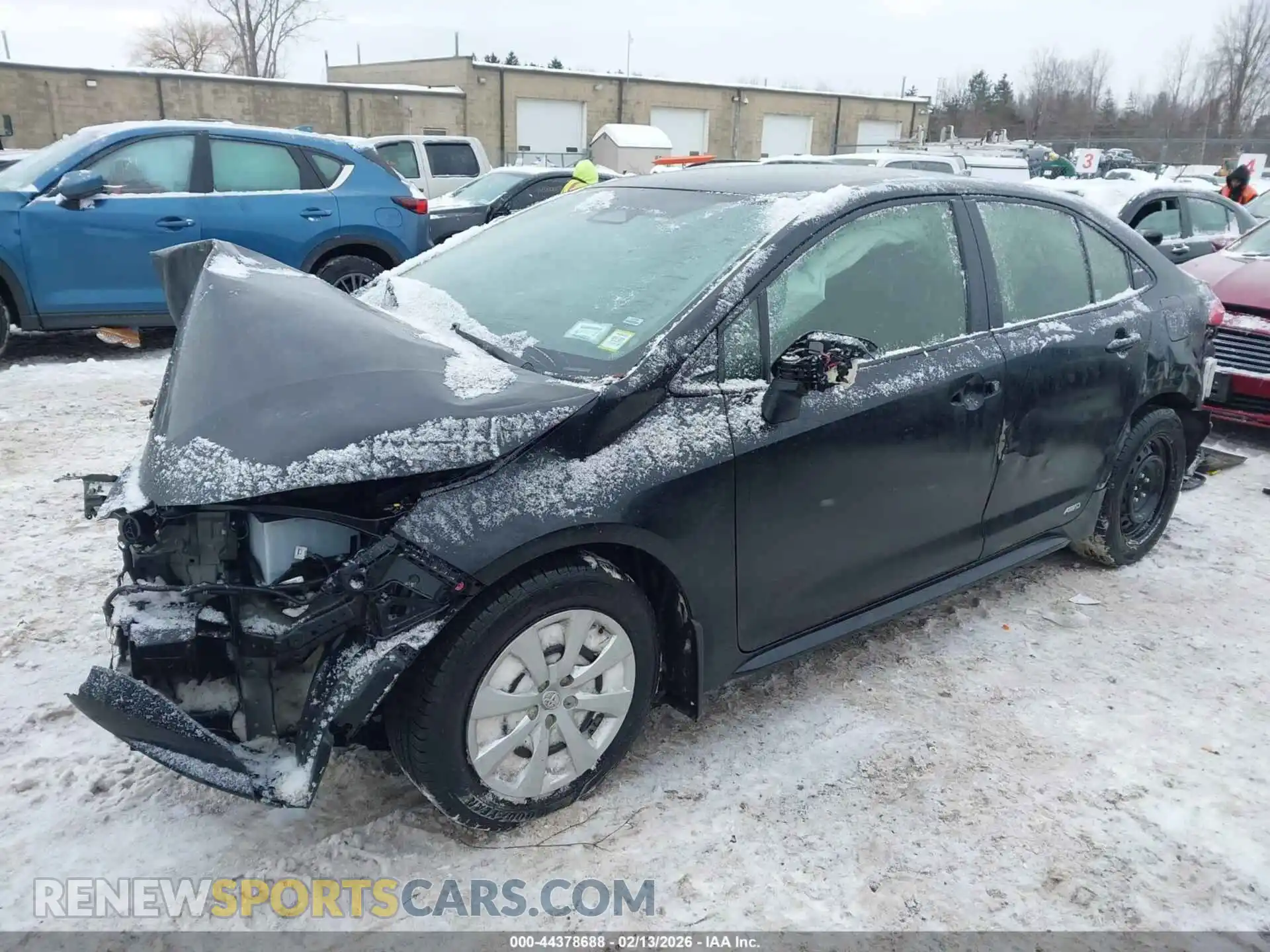 2 Photograph of a damaged car JTDBDMHE9P3002052 TOYOTA COROLLA 2023