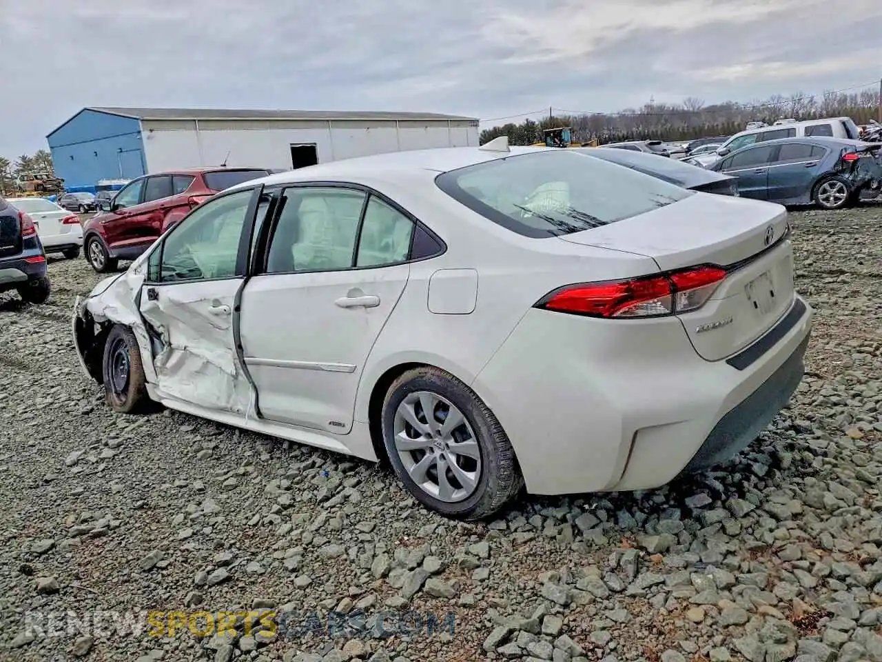 2 Photograph of a damaged car JTDBDMHE9PJ000961 TOYOTA COROLLA 2023