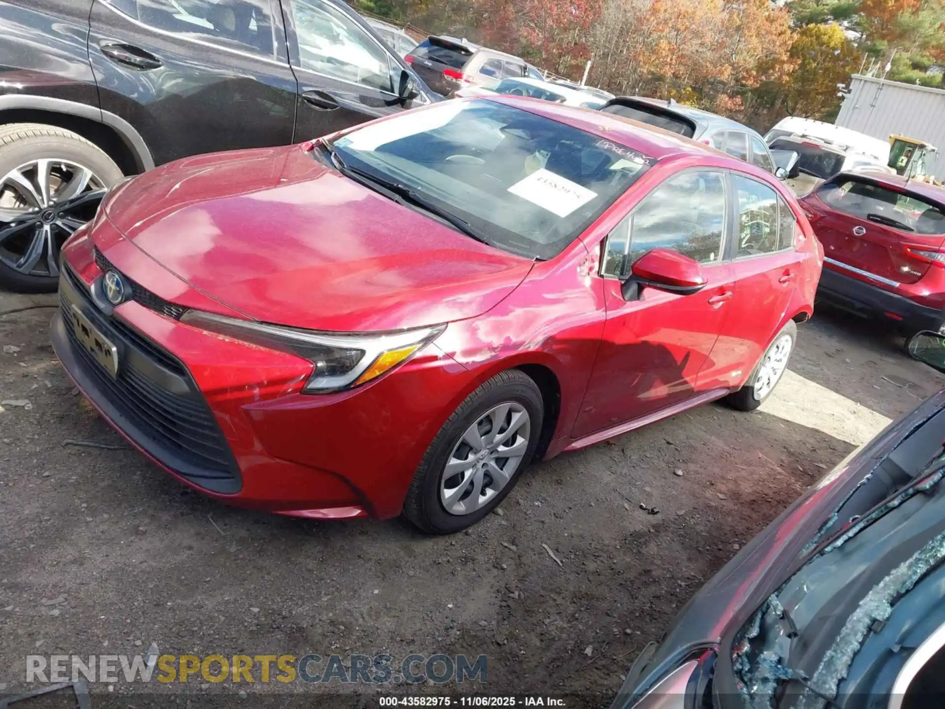 2 Photograph of a damaged car JTDBDMHE9PJ002368 TOYOTA COROLLA 2023
