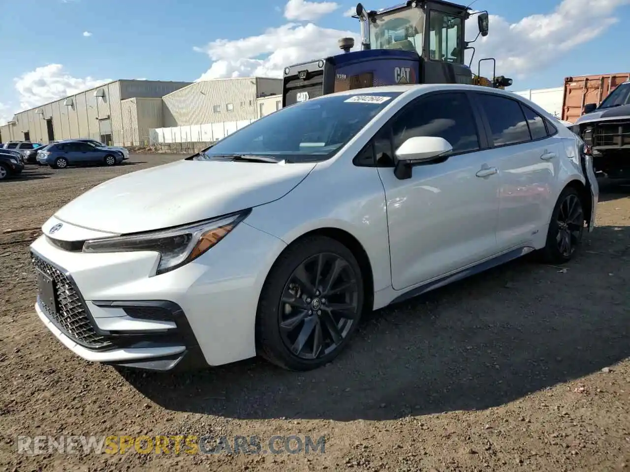 1 Photograph of a damaged car JTDBDMHEXP3001430 TOYOTA COROLLA 2023