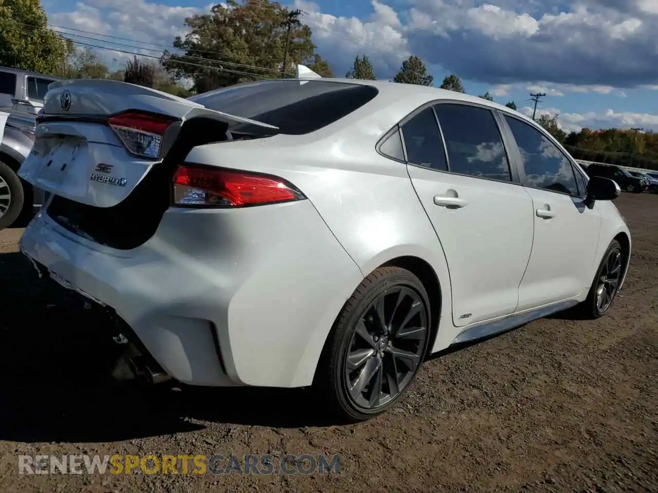 3 Photograph of a damaged car JTDBDMHEXP3001430 TOYOTA COROLLA 2023