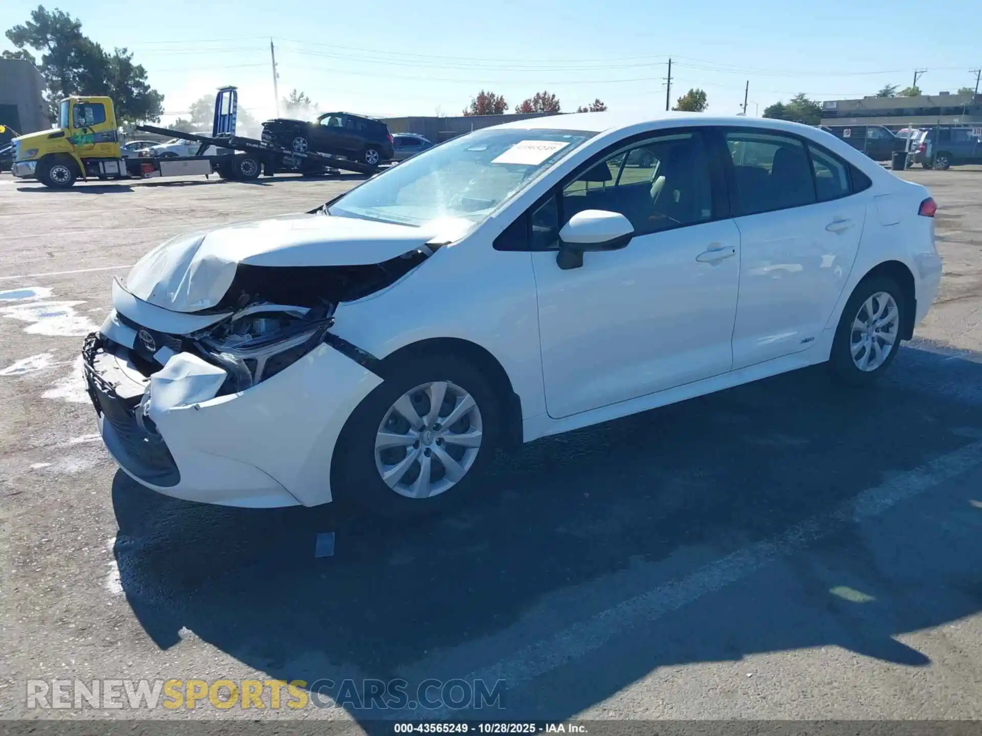 2 Photograph of a damaged car JTDBDMHEXP3001718 TOYOTA COROLLA 2023