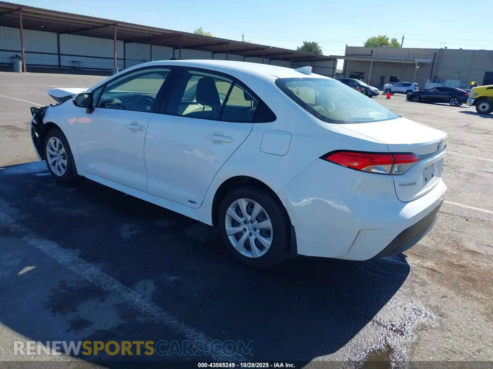 3 Photograph of a damaged car JTDBDMHEXP3001718 TOYOTA COROLLA 2023