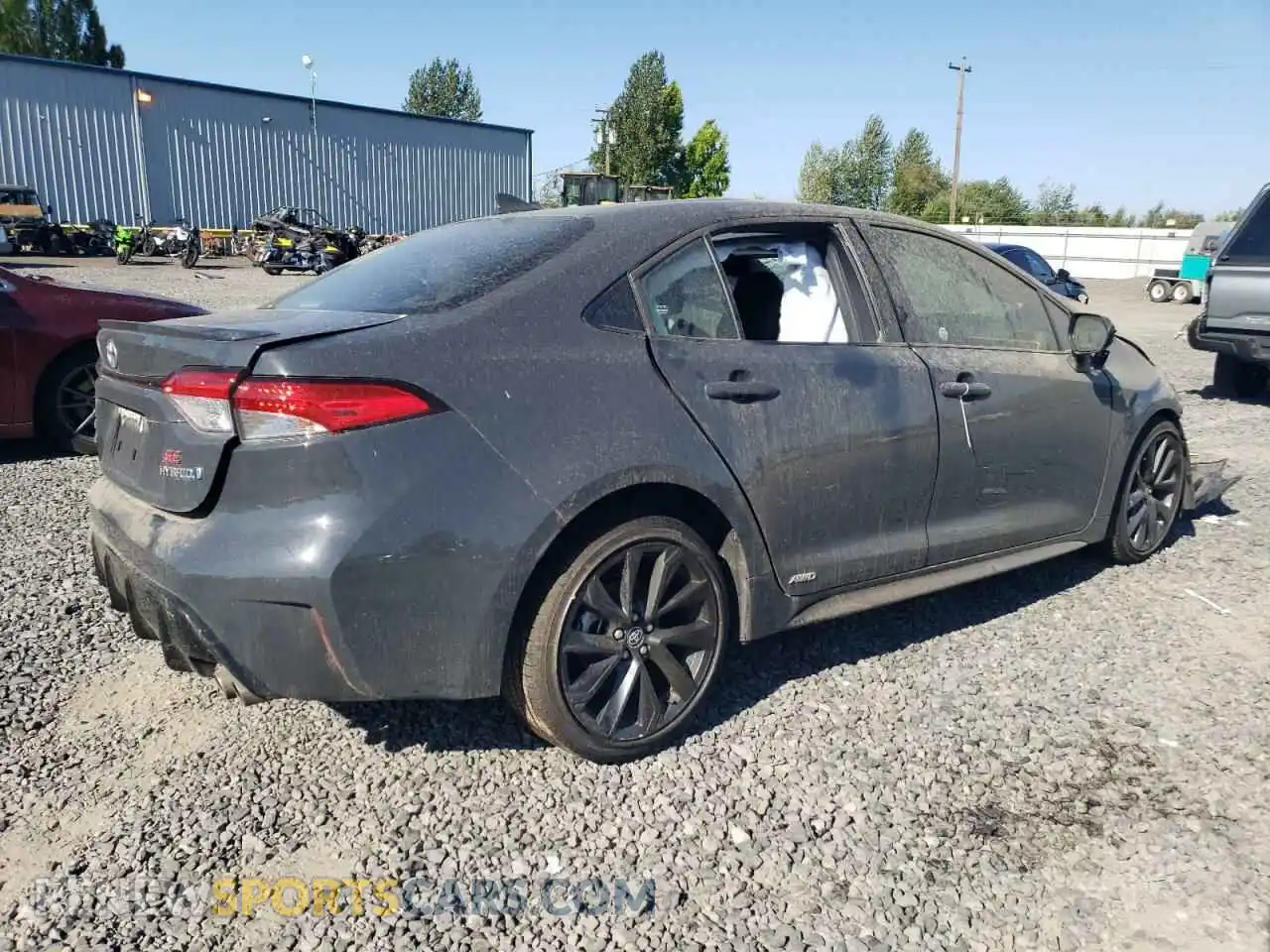 3 Photograph of a damaged car JTDBDMHEXP3001959 TOYOTA COROLLA 2023