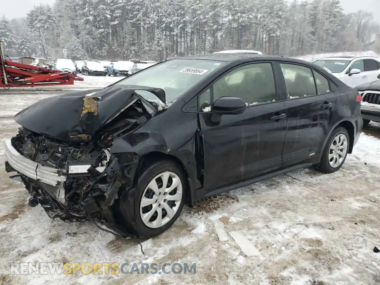 1 Photograph of a damaged car JTDBDMHEXPJ002637 TOYOTA COROLLA 2023