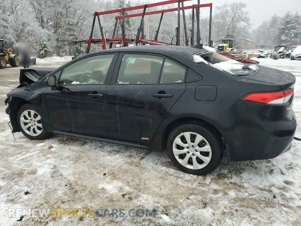 2 Photograph of a damaged car JTDBDMHEXPJ002637 TOYOTA COROLLA 2023