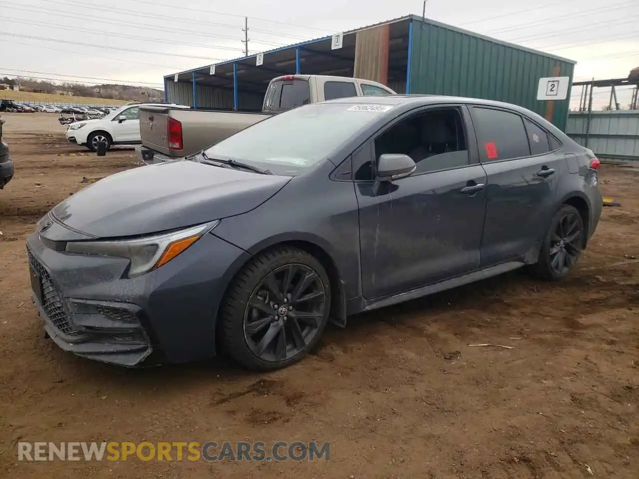 1 Photograph of a damaged car JTDP4MCE0P3516854 TOYOTA COROLLA 2023